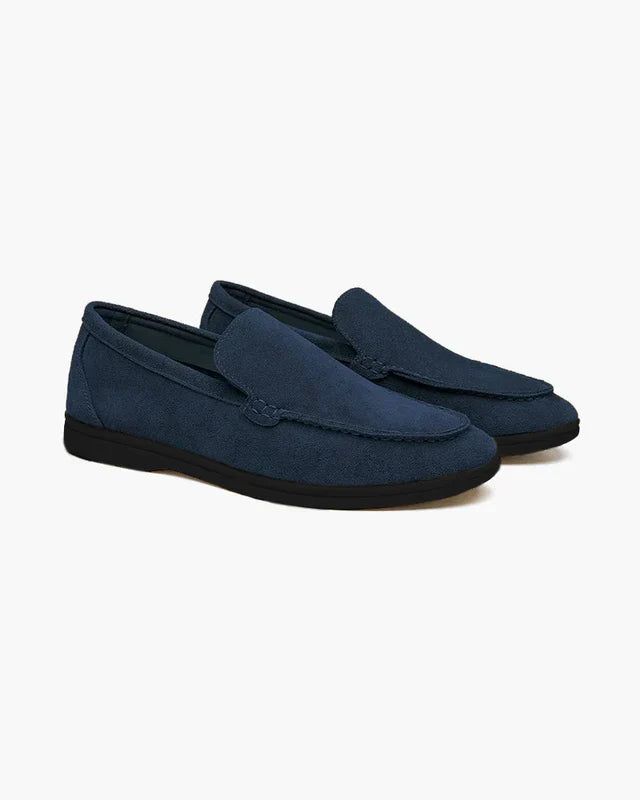 Mocassins en Daim Premium – Semelles Noires
