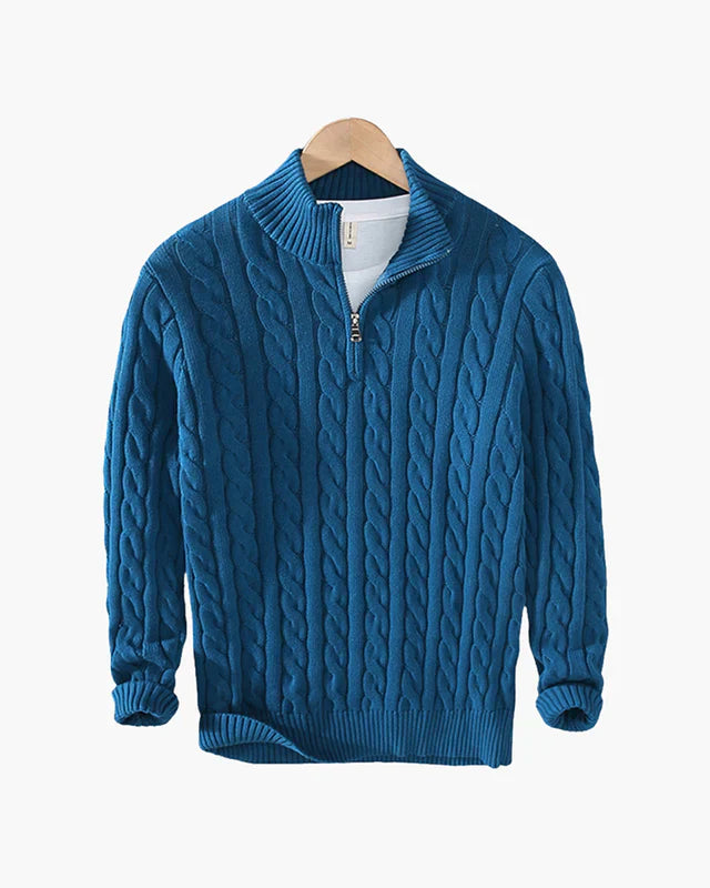 Pull Half-Zip Verbier – Élégance Alpine