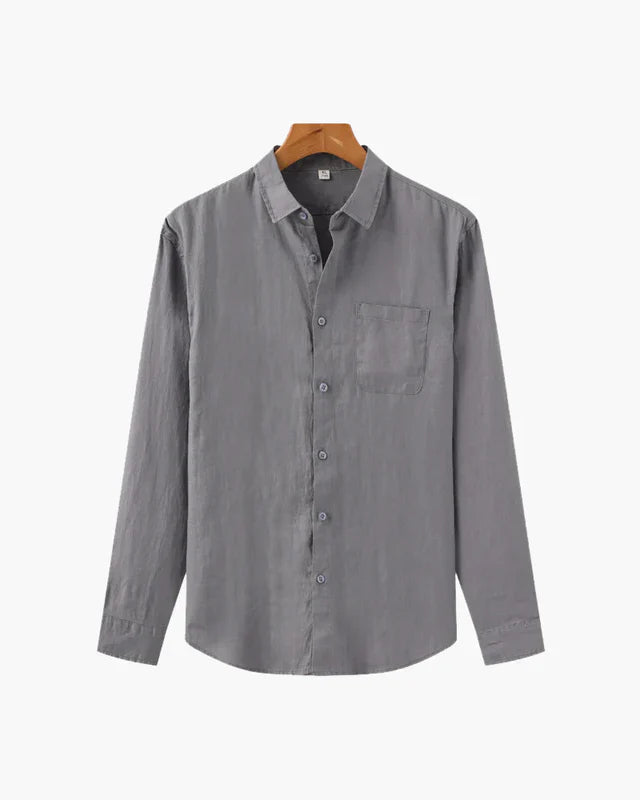 Cape Town – Chemise 100% Lin, Élégance Naturelle