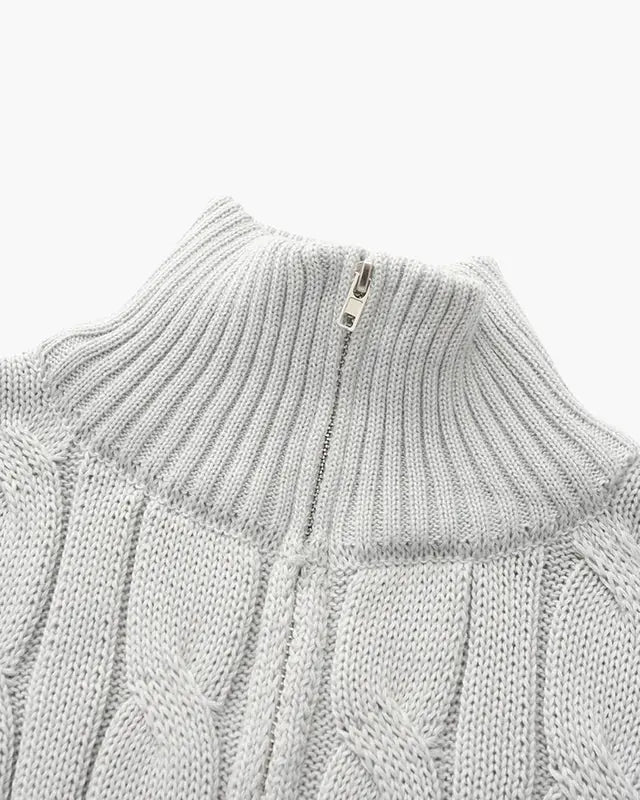 Pull Half-Zip Verbier – Élégance Alpine